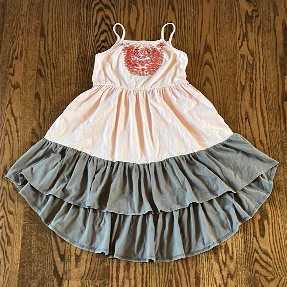Girls Kana Beaded Dress-Size 8